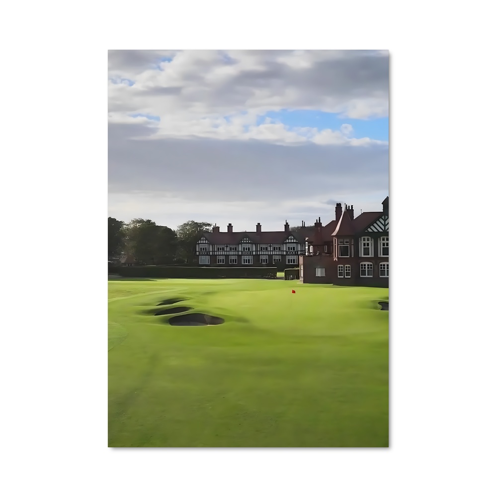 Poster L'Art du Par 18 – affiche Golf